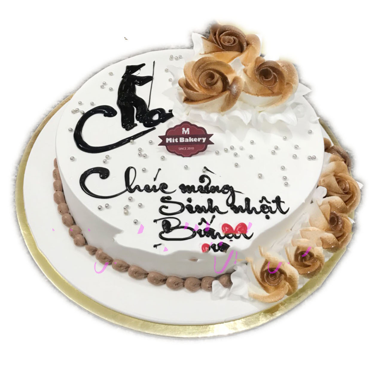 Bánh sinh nhật tặng bố đẹp - Thu Hường bakery