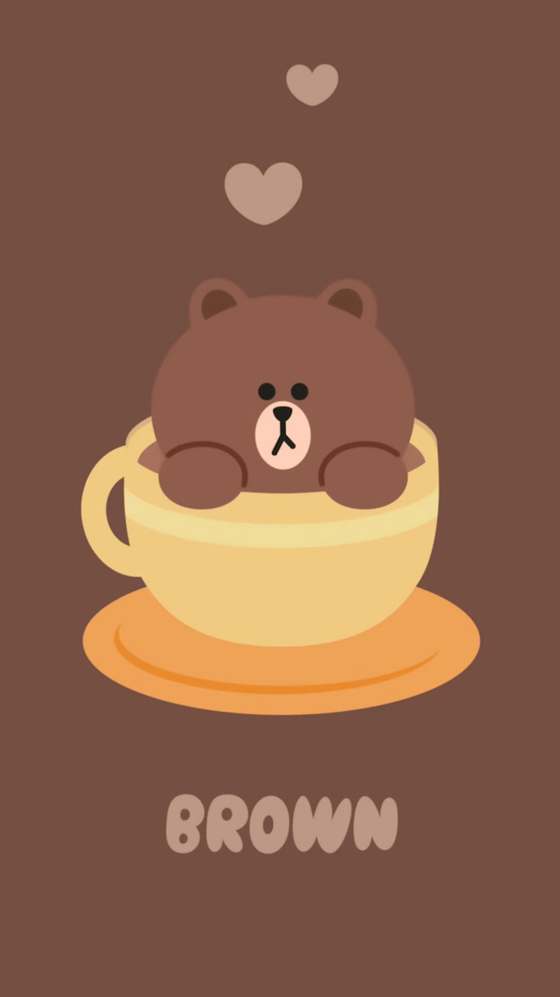 Hình nền gấu Brown cute