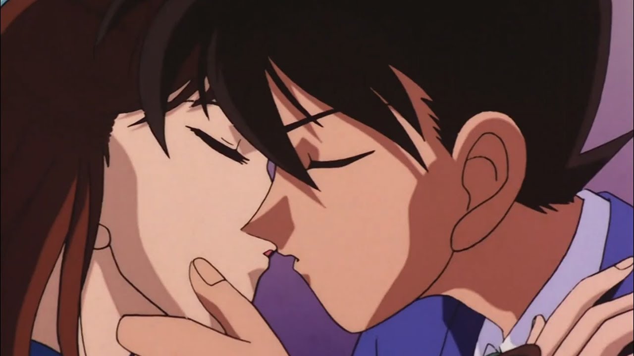 Hình Shinichi và Ran hôn nhau đẹp nhất