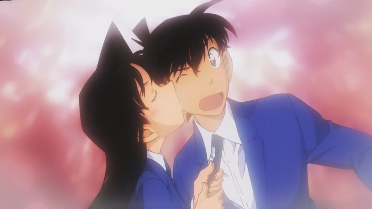 Ran kiss Shinichi images