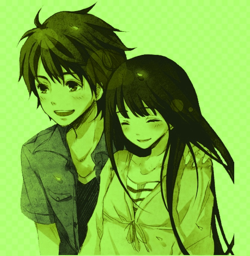 Ảnh đẹp anime cặp đôi yêu nhau dễ thương