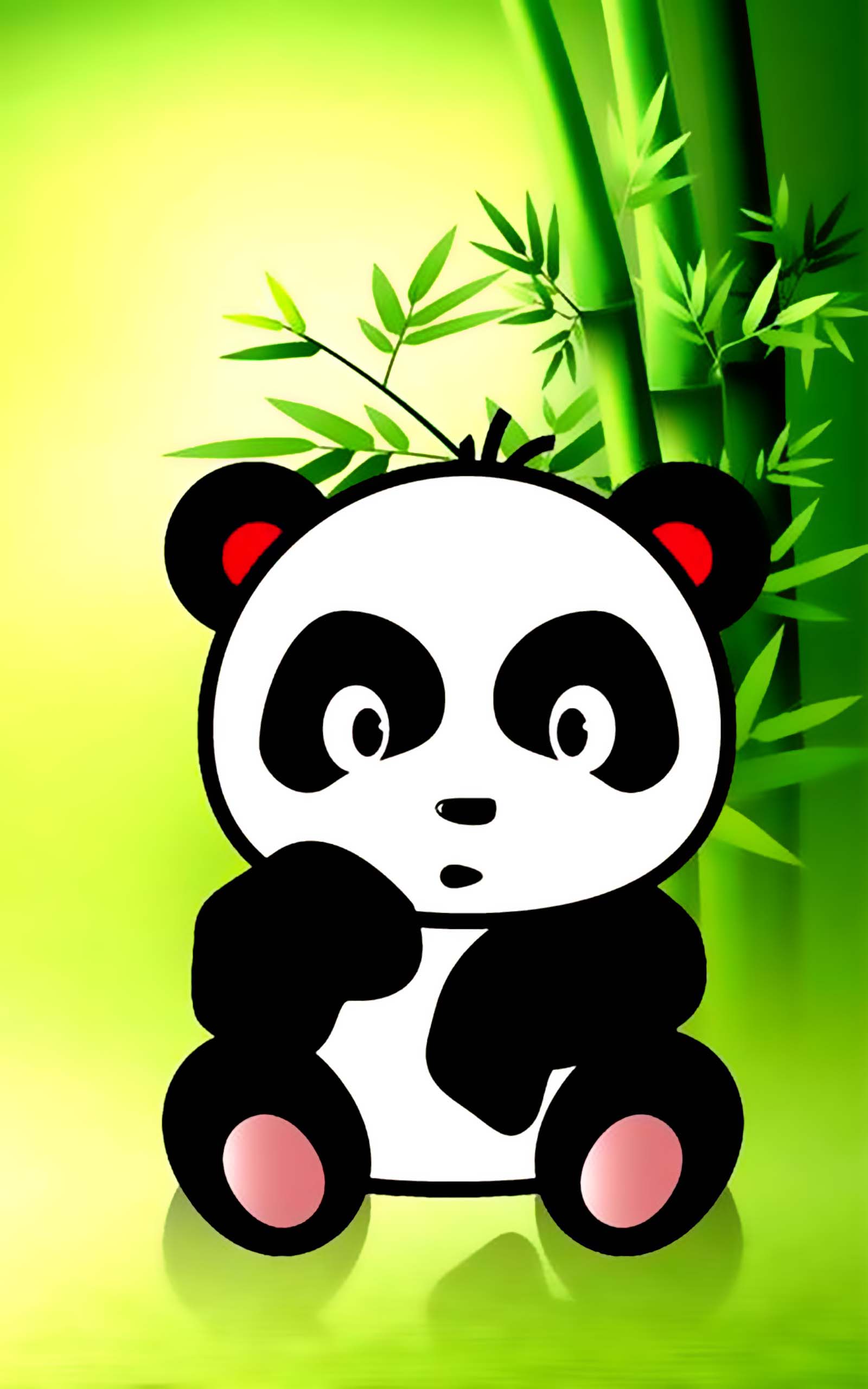 Ảnh nền gấu trúc Kung Fu Panda dễ thương cute