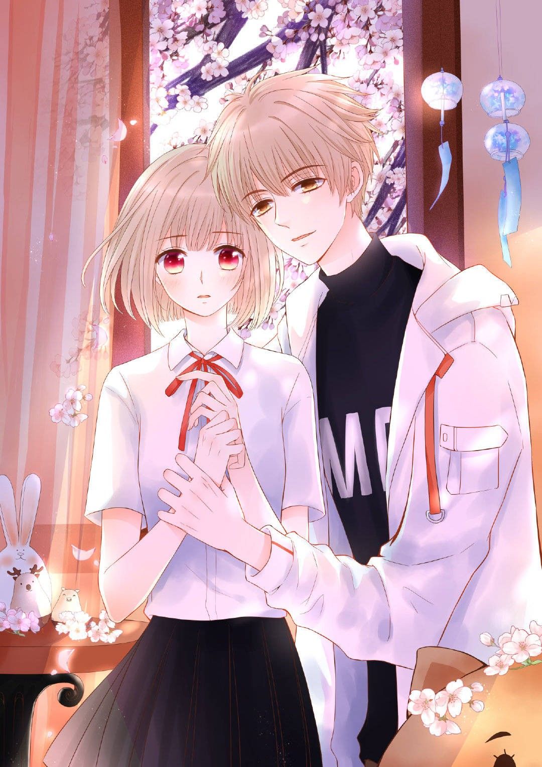 Hình ảnh anime cặp đôi yêu nhau đẹp nhất