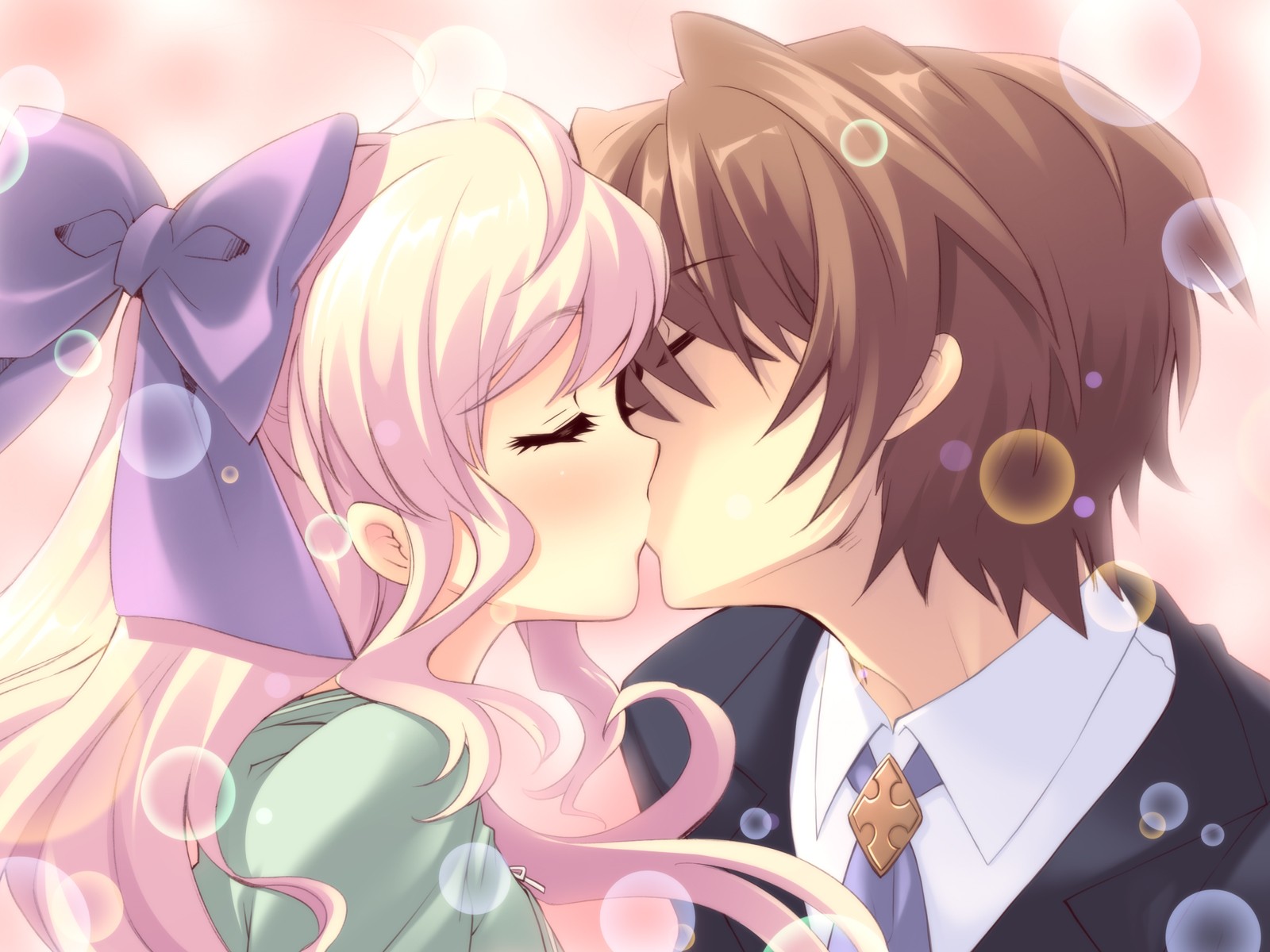 Hình ảnh cặp đôi yêu nhau anime cute