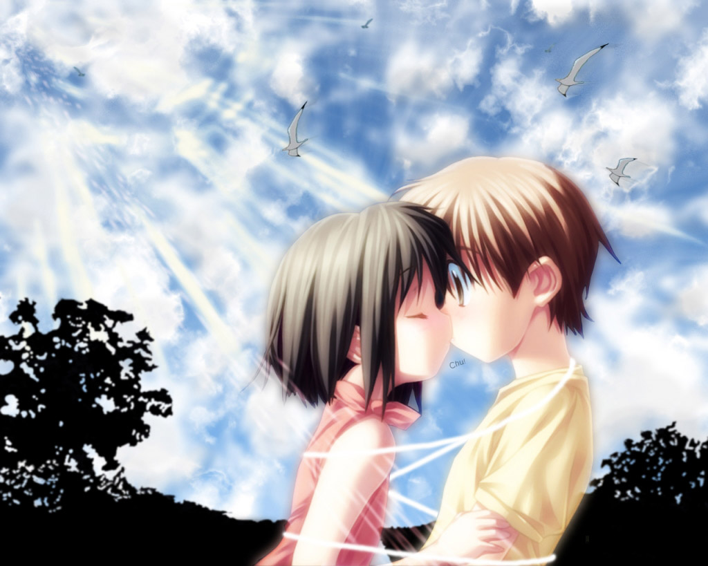 Hình ảnh cặp đôi yêu nhau anime dễ thương nhất