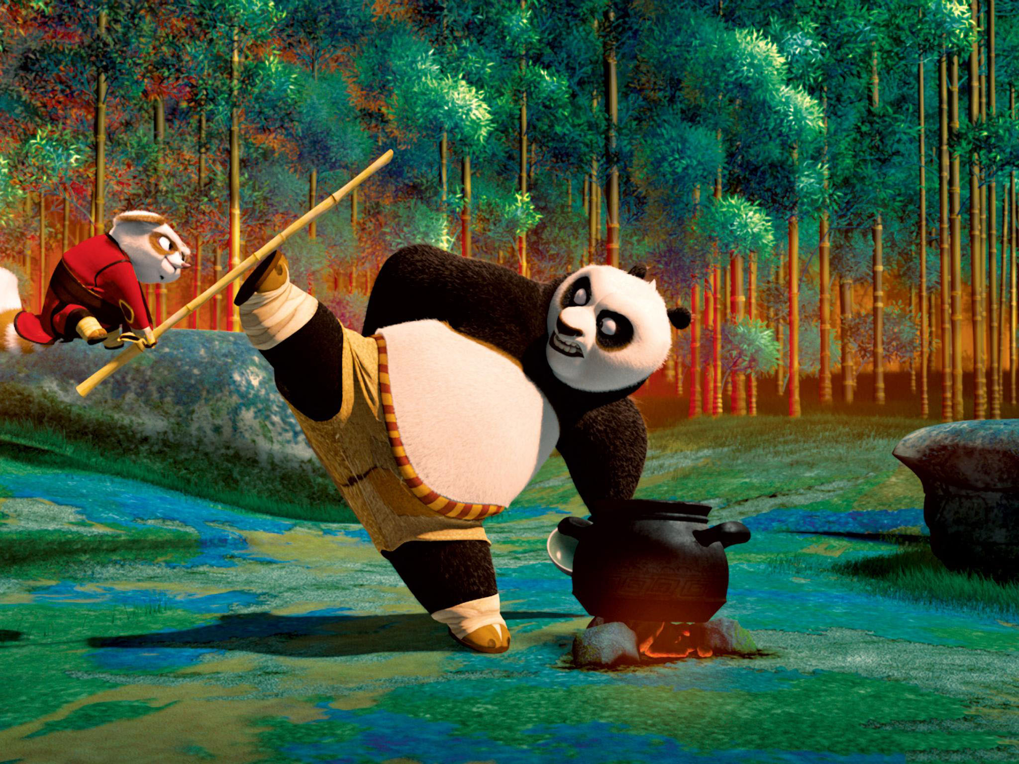 Hình nền panda Kung Fu Panda