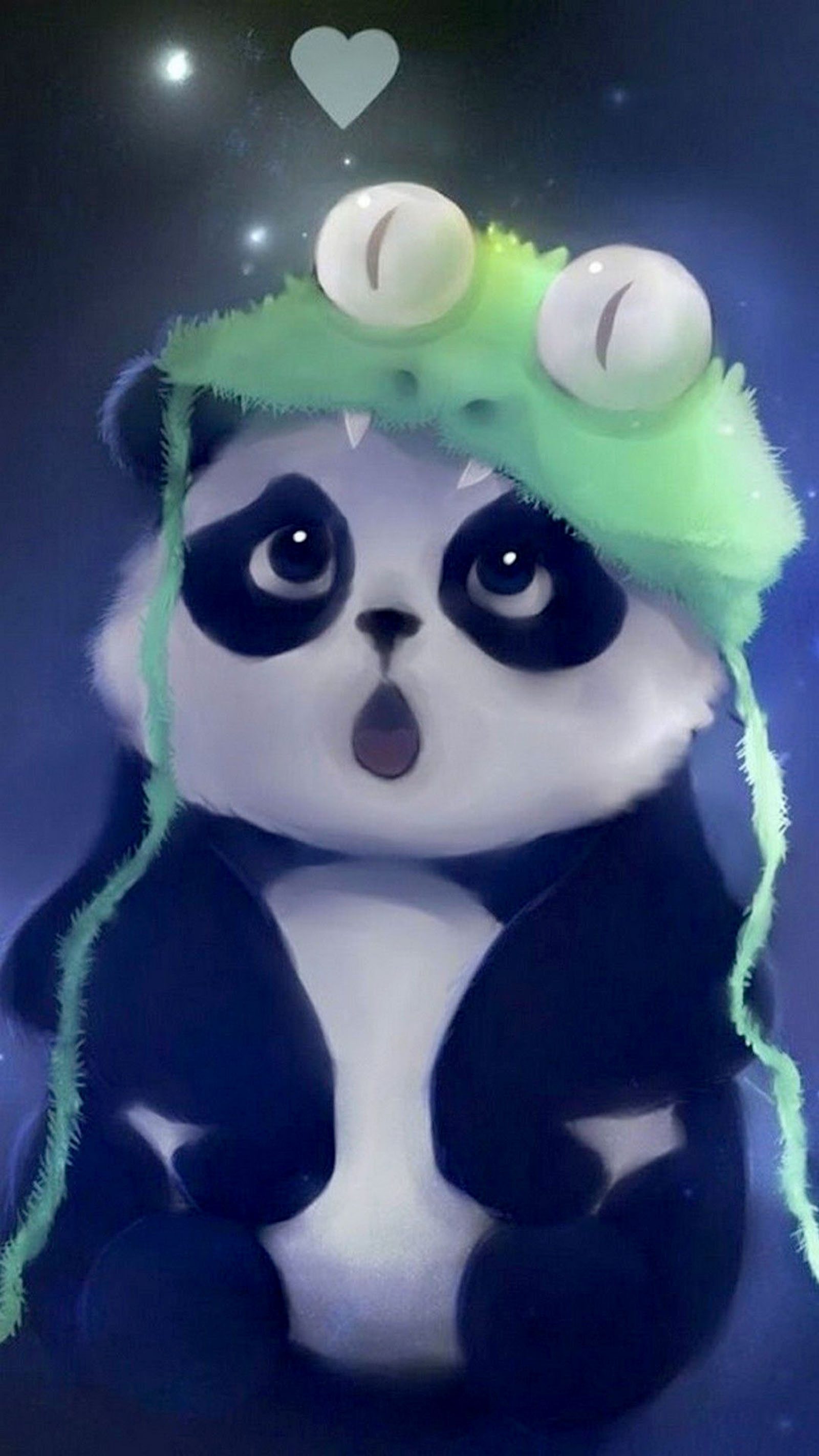 Hình nền gấu trúc Panda cute cho điện thoại