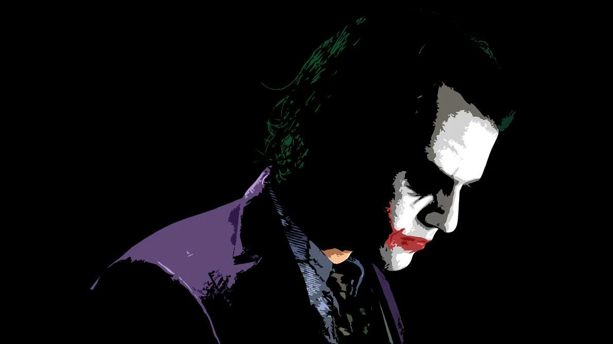 Hình ảnh hề Joker buồn