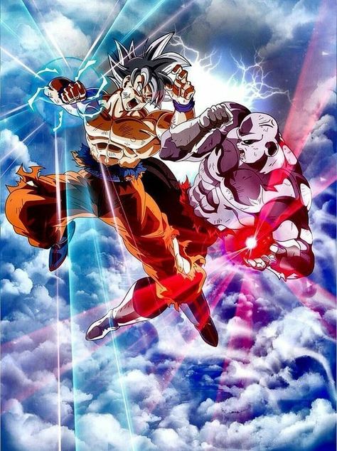 Hình ảnh Goku Bản năng vô cực chiến đấu