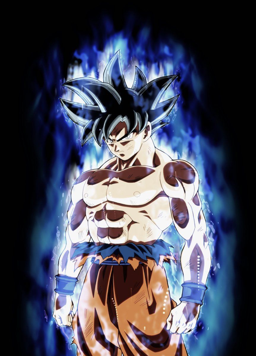 Hình ảnh Goku Bản năng vô cực ngầu