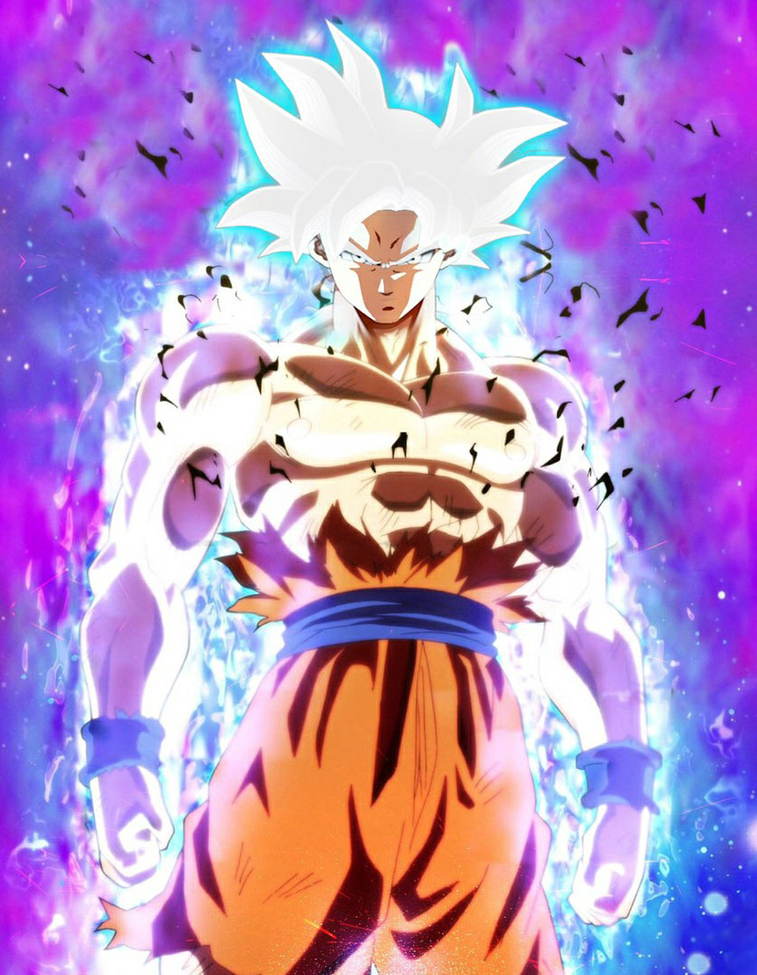 Hình ảnh Goku Bản năng vô cực siêu ngầu