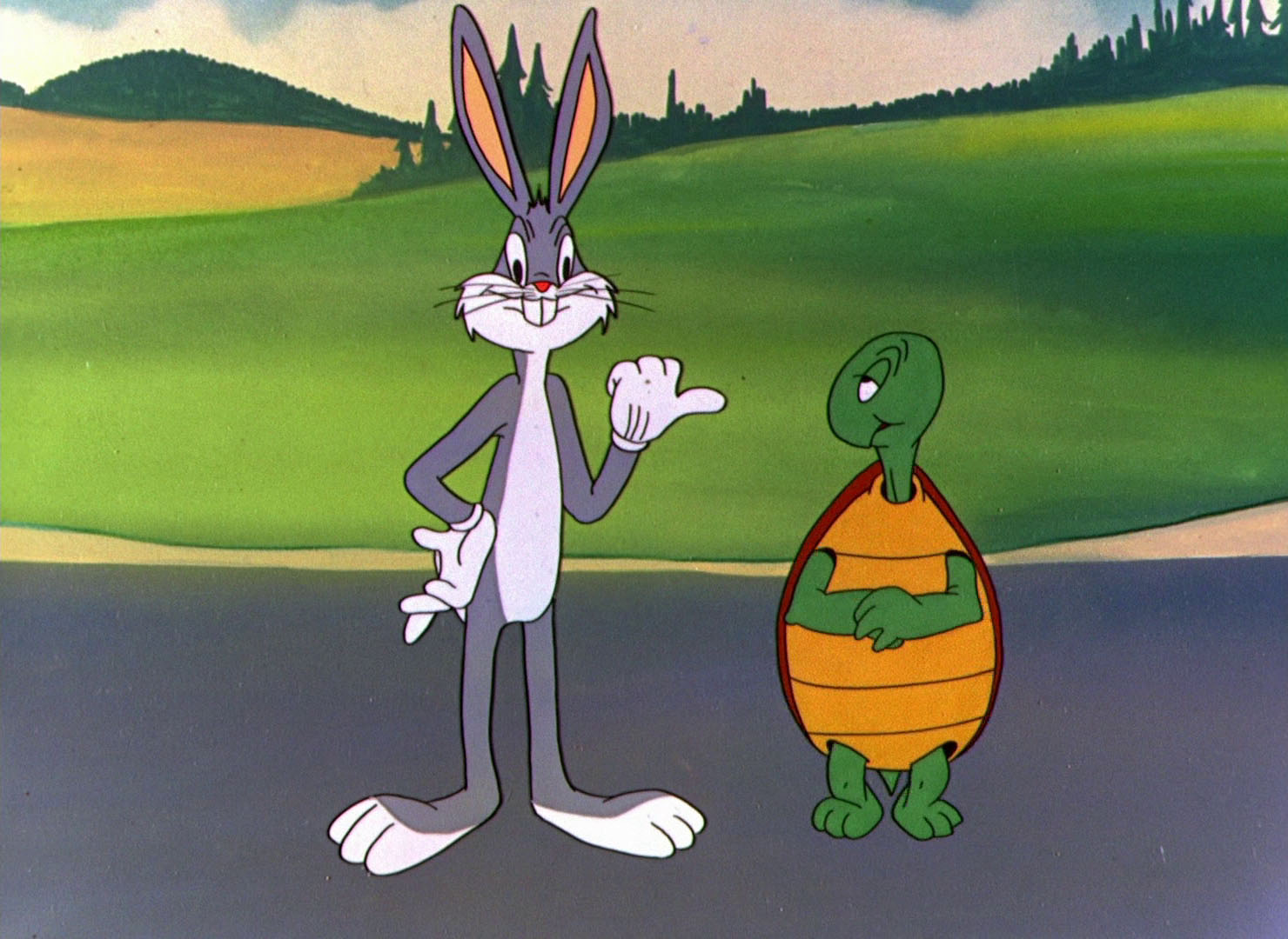 Hình ảnh hoạt hình rùa và thỏ