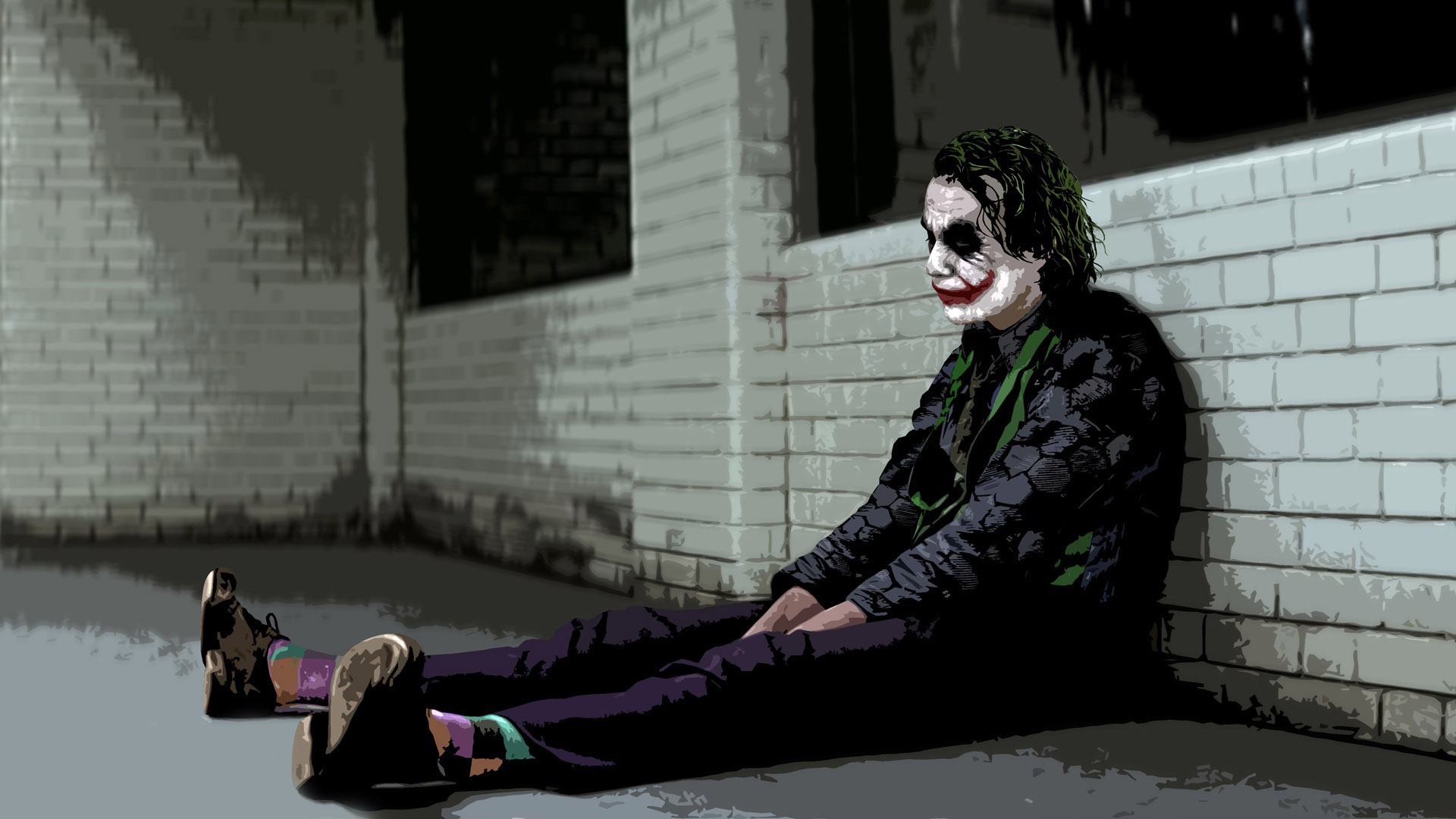 Hình nền Joker buồn cho điện thoại