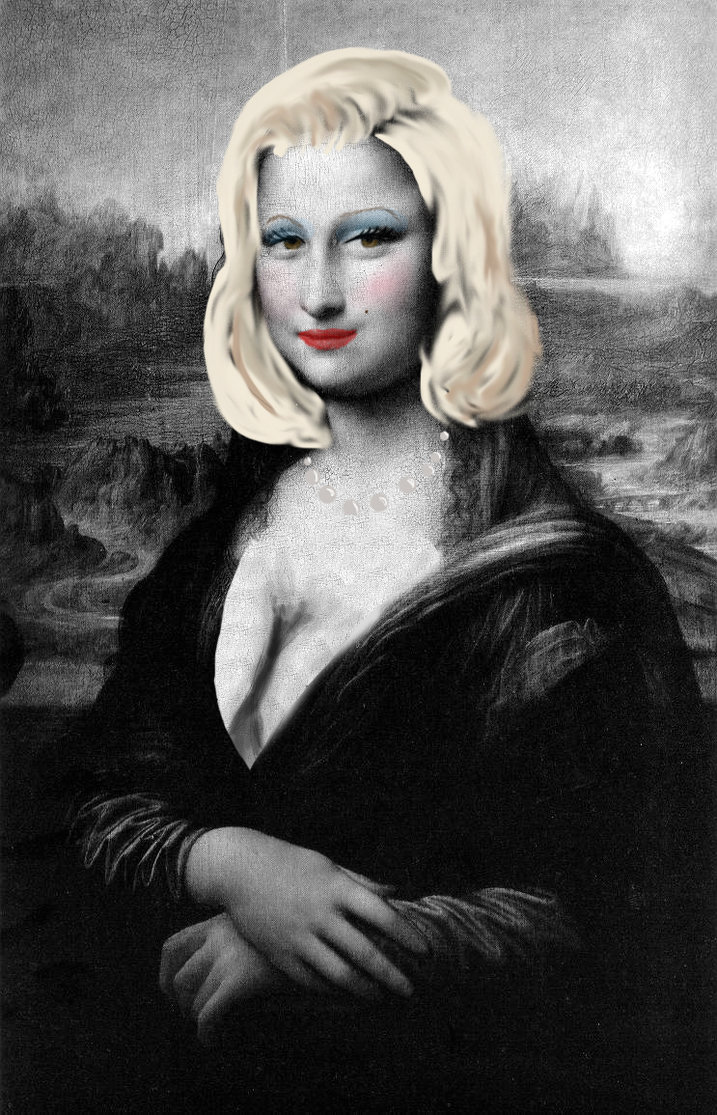 Chùm ảnh chế Mona Lisa hài hước, bá đạo