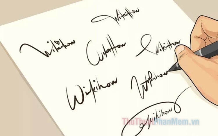 Những chữ ký đẹp của những người nổi tiếng