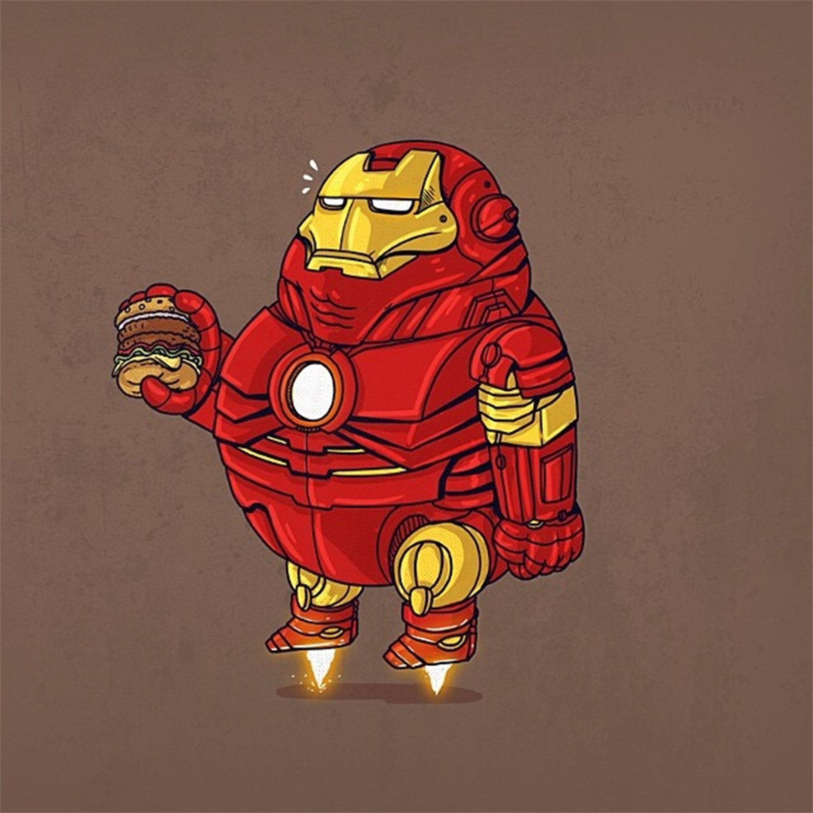 Ảnh Iron Man chibi cute hài hước