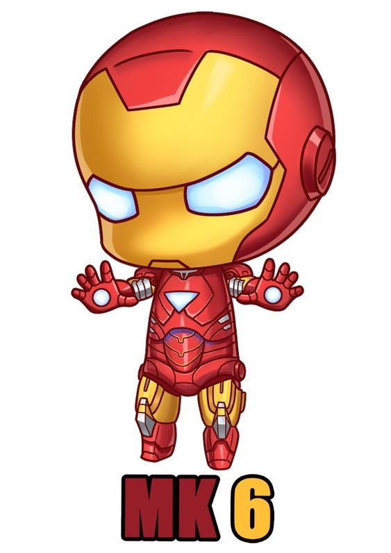 Ảnh Iron Man chibi dễ thương