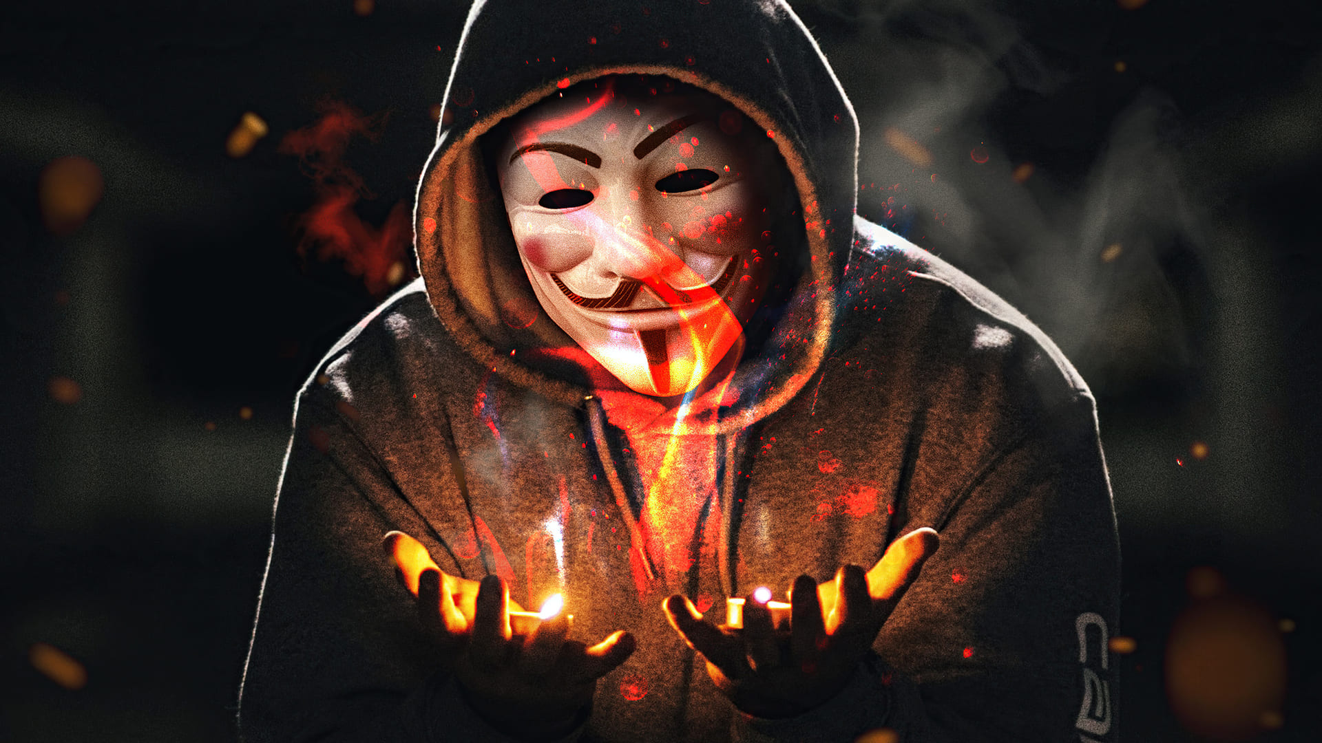 Ảnh nền Anonymous lạnh lùng