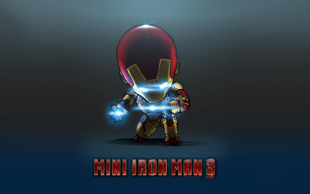 Chibi mini Iron Man image