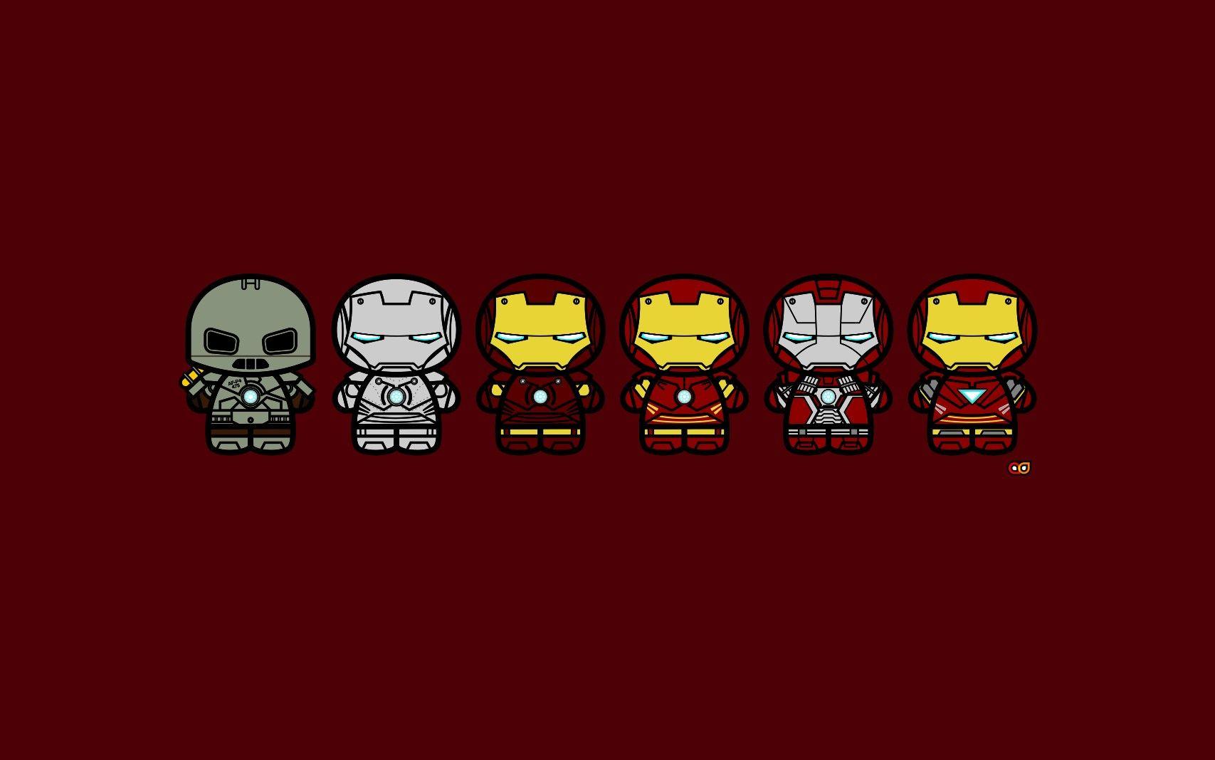 Hình ảnh Iron Man chibi dễ thương