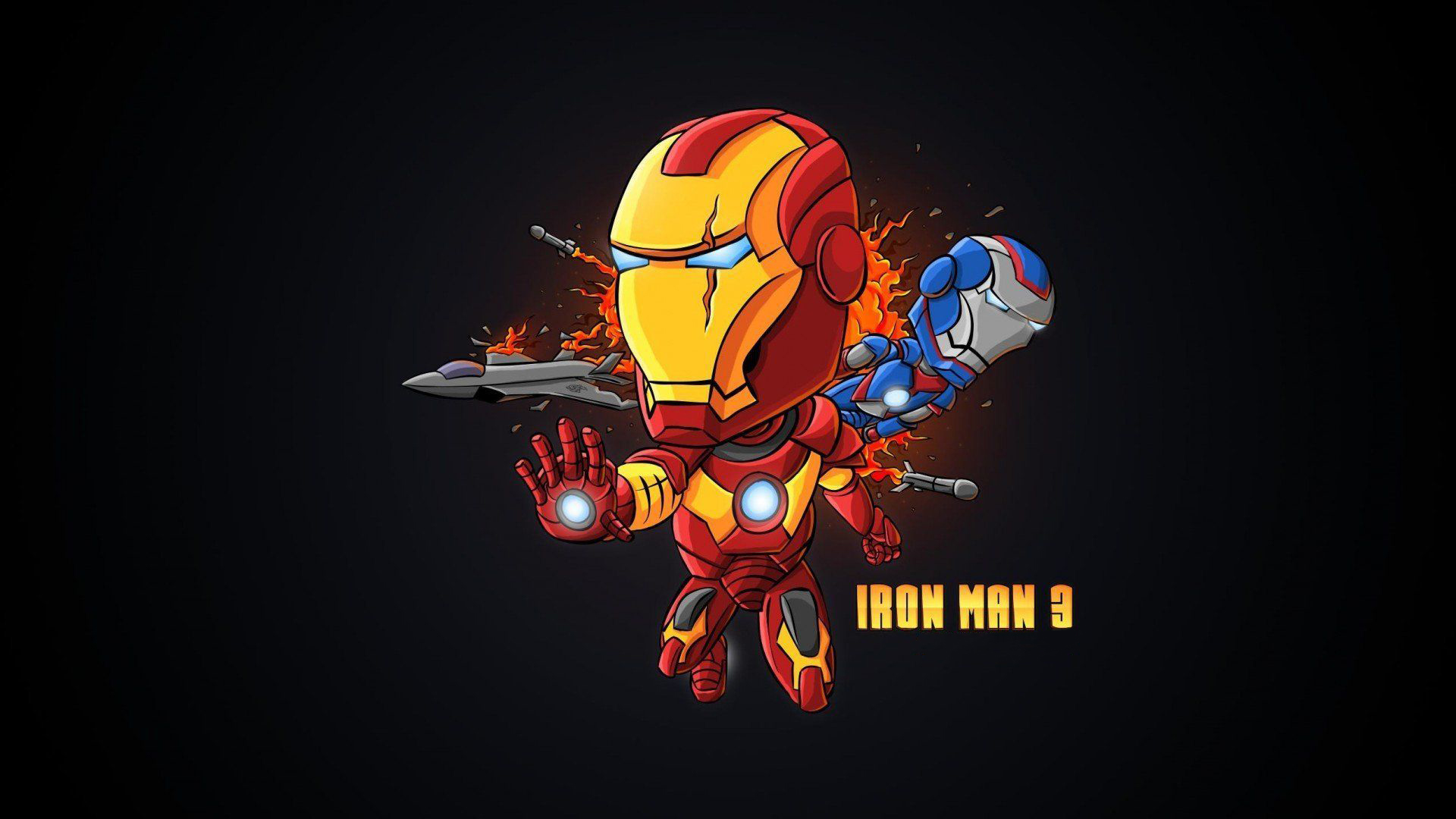 Hình ảnh Iron Man chibi đẹp