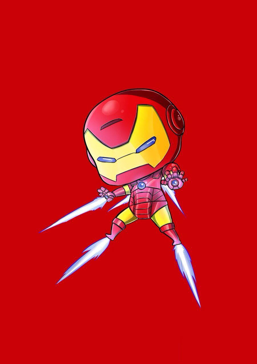 Hình ảnh Iron Man chibi