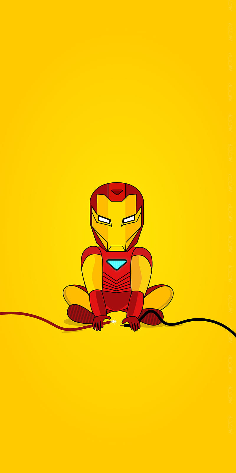 Hình Iron Man chibi cực đẹp