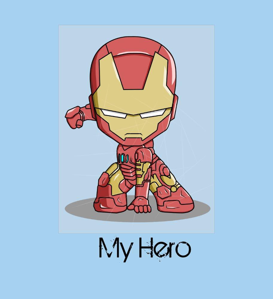 Hình Iron Man chibi đẹp