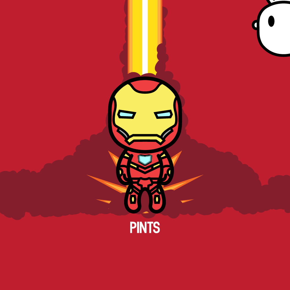 Iron Man chibi đẹp