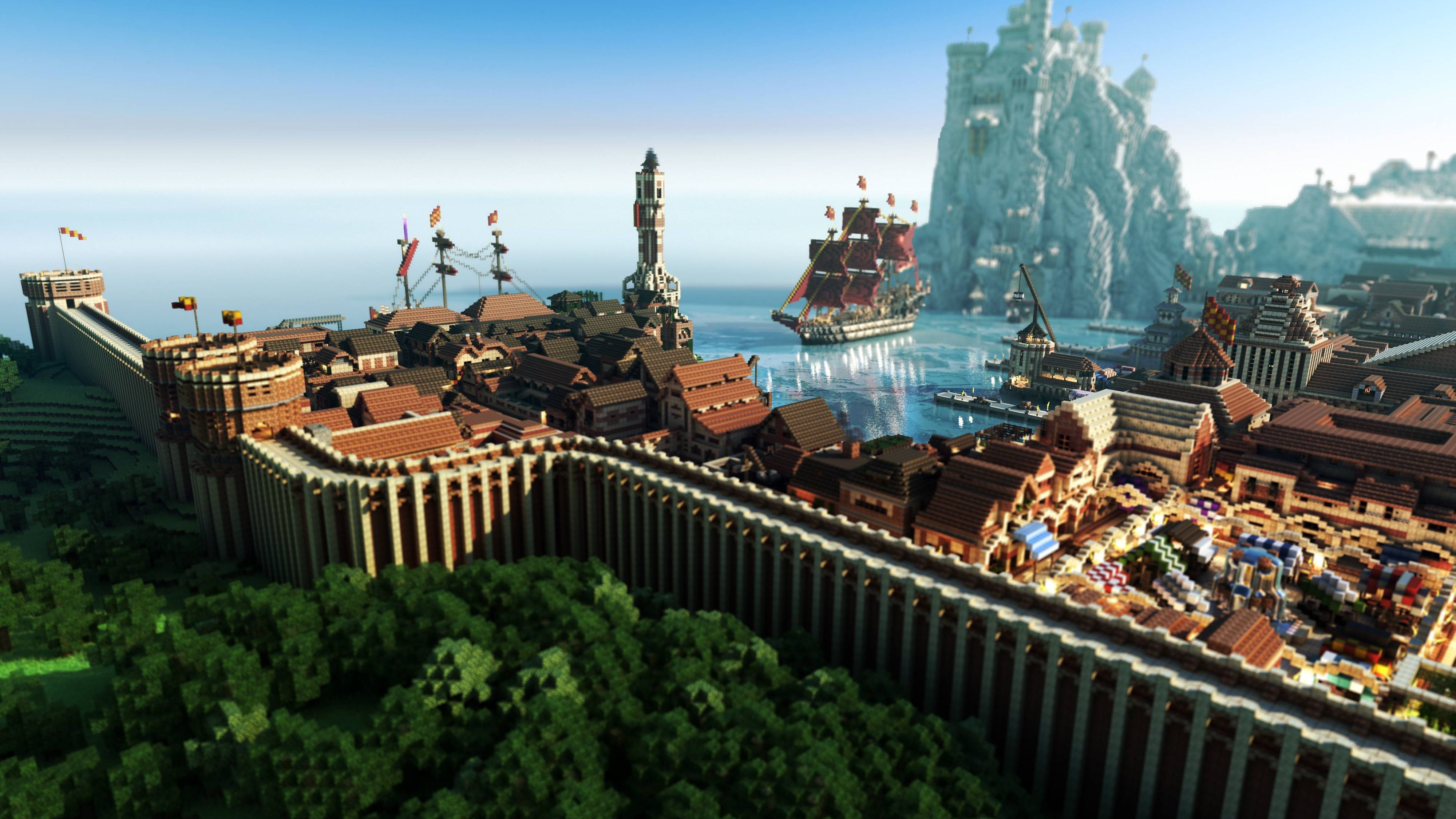Hình nền 4K Minecraft cực đẹp