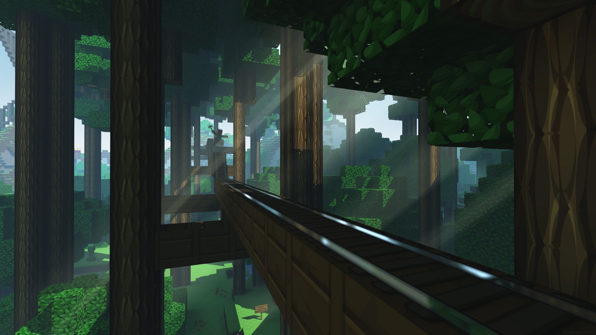 Khu rừng trong Minecraft