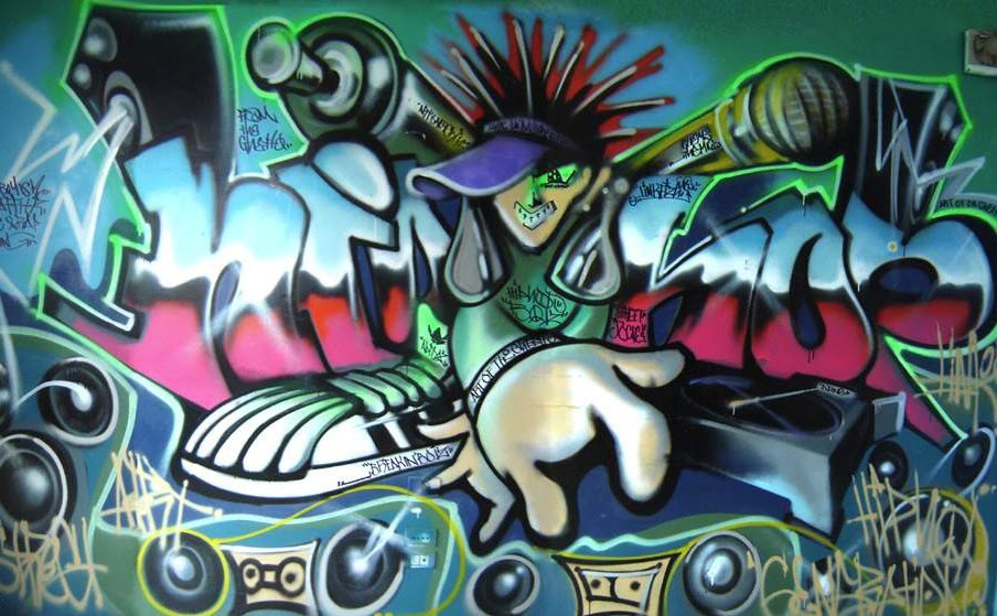 Hình ảnh Graffiti Hip-hop