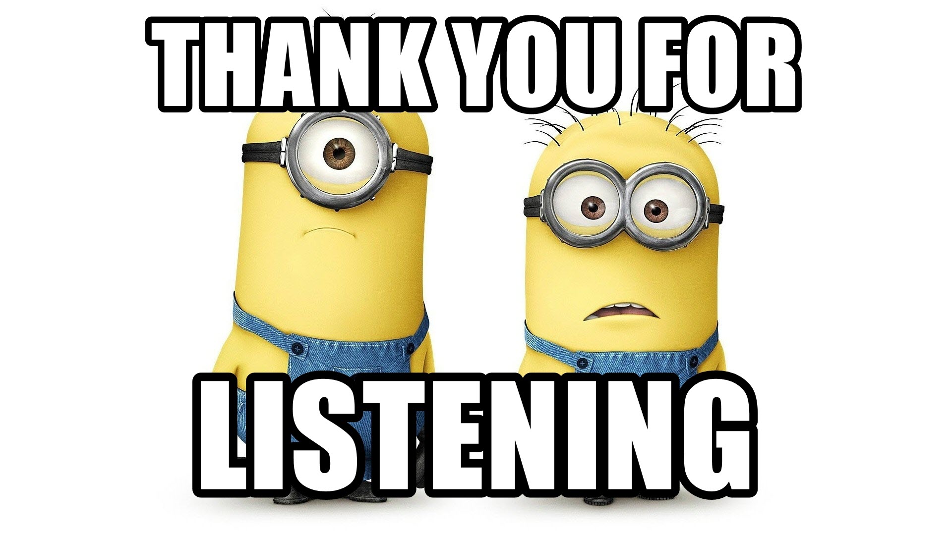 Ảnh thank you for listening cho tới PowerPoint