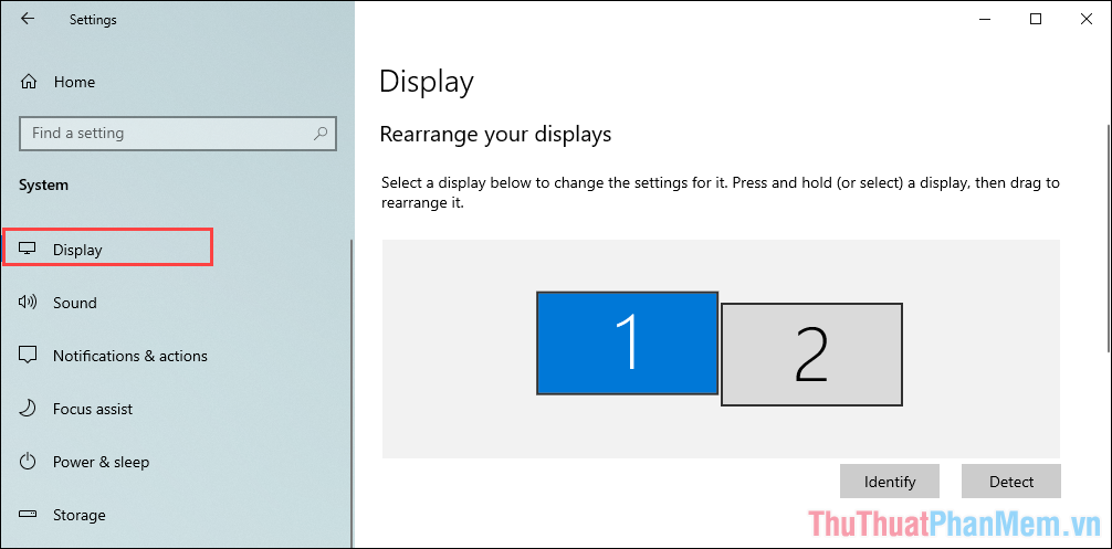 Cách sửa lỗi màn hình bị ngược khi dùng 2 màn hình