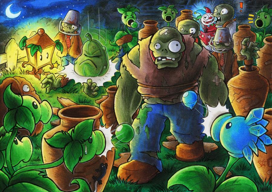 Hình ảnh game Plants vs Zombies đẹp mắt