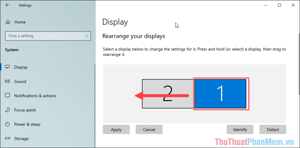 Cách sửa lỗi màn hình bị ngược khi dùng 2 màn hình