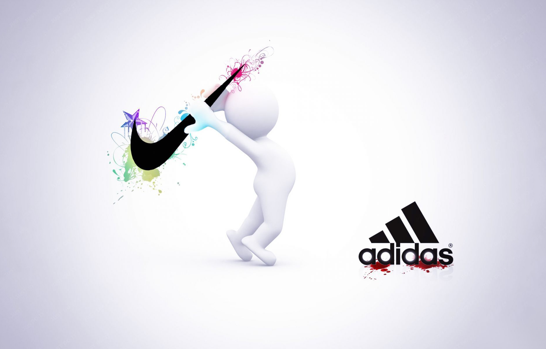 Ảnh Adidas và Nike