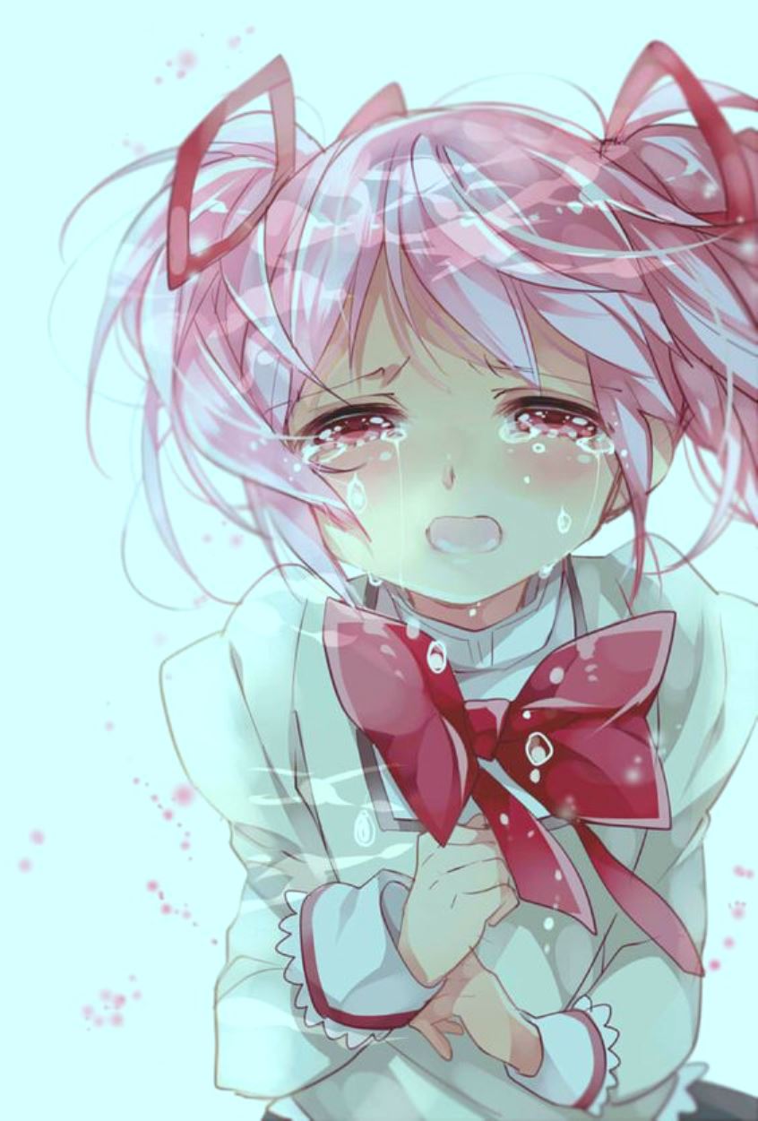 Ảnh giọt nước mắt anime rơi đẹp