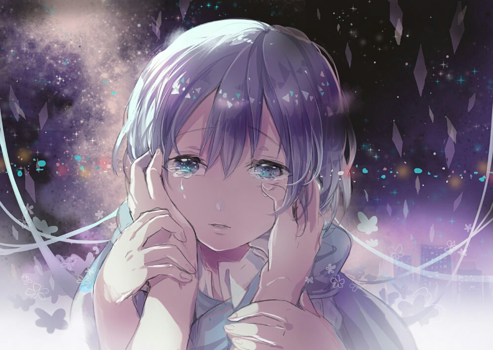 Ảnh giọt nước mắt anime