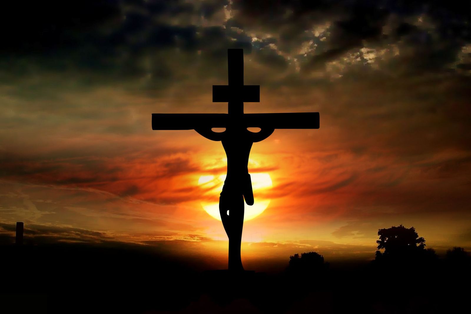 Một bức tranh tuyệt đẹp về thập tự giá của Chúa