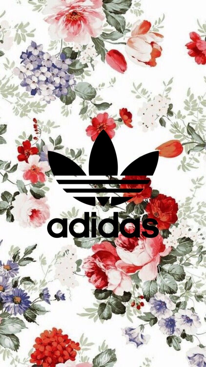 Hình ảnh Adidas và hoa
