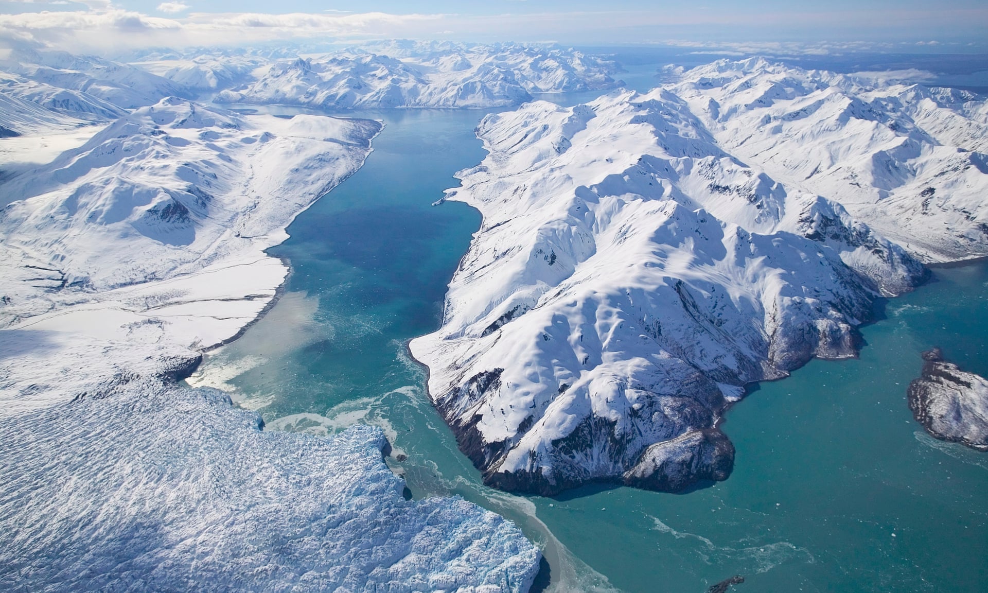 Hình ảnh dòng sông băng ở Canada