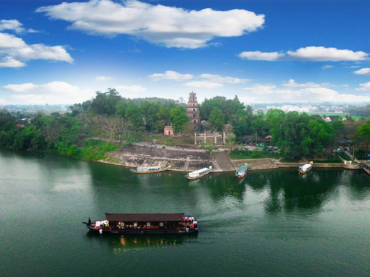 Hình ảnh dòng sông Hương tuyệt đẹp