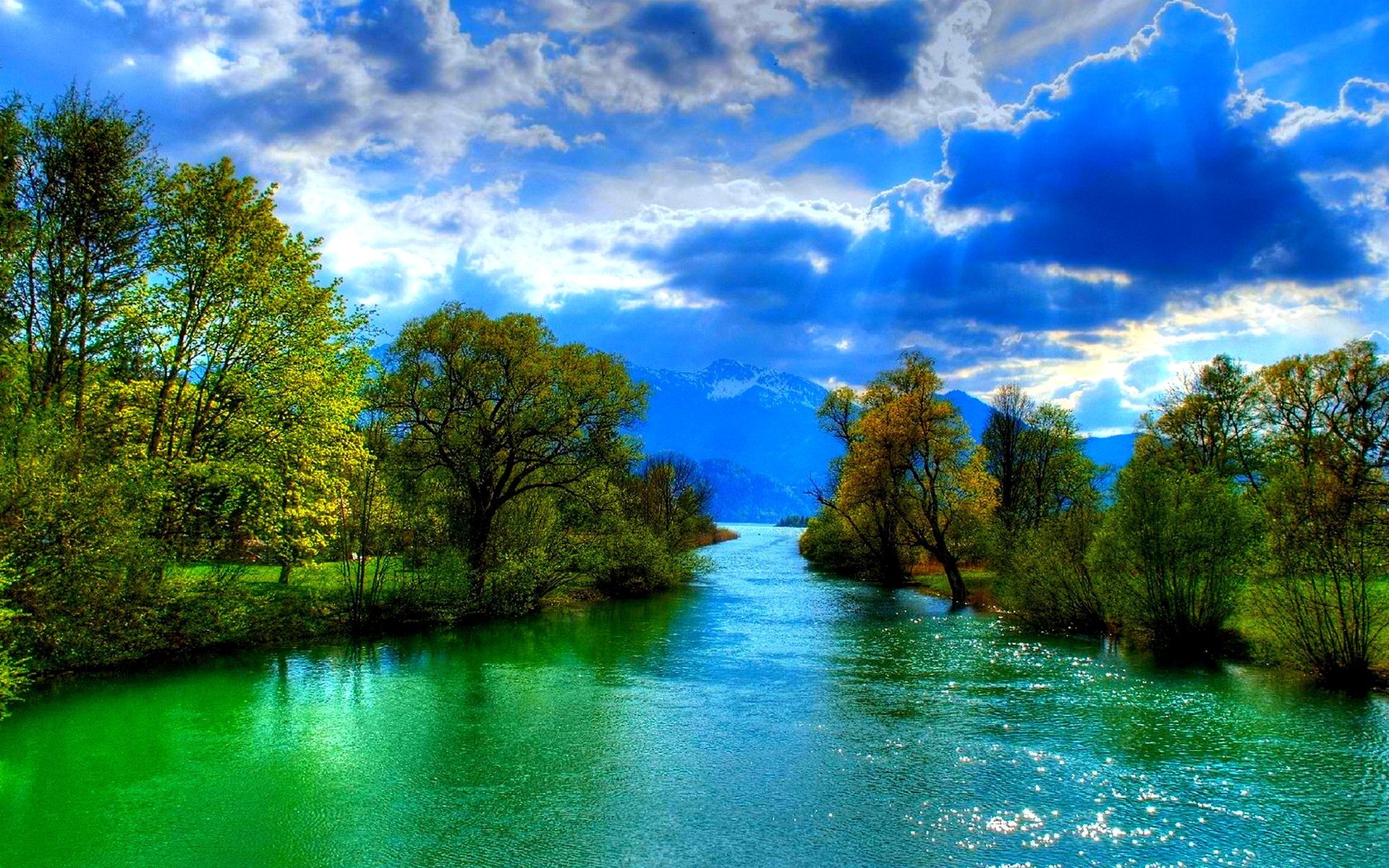 Hình ảnh dòng sông tuyệt đẹp