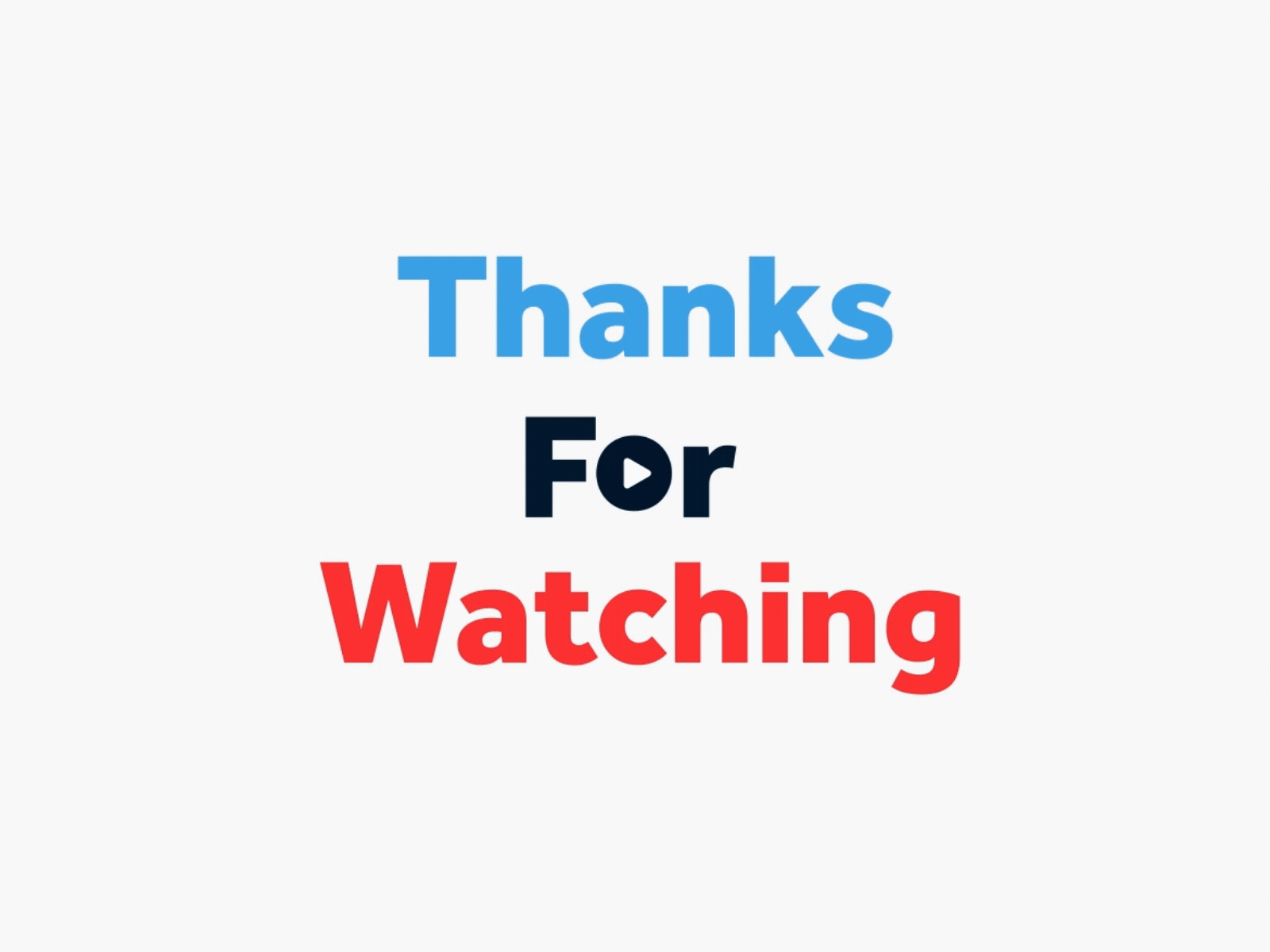 Video trên YouTube Cảm ơn bạn đã xem