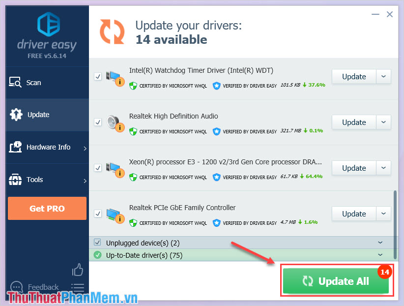 Hướng dẫn cách sử dụng Driver Easy để cập nhật Driver cho máy tính