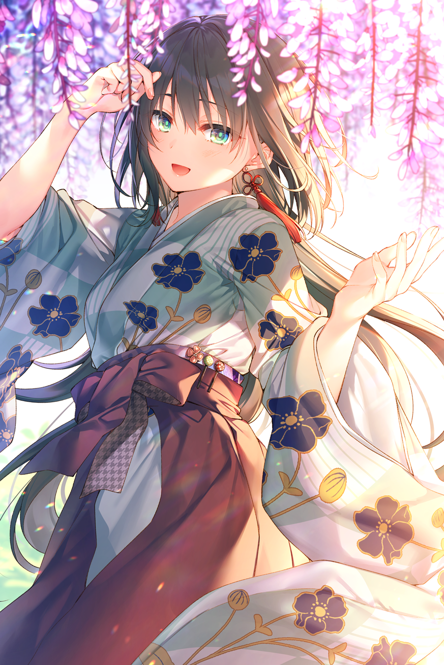 Hình ảnh Anime Kimono dễ thương