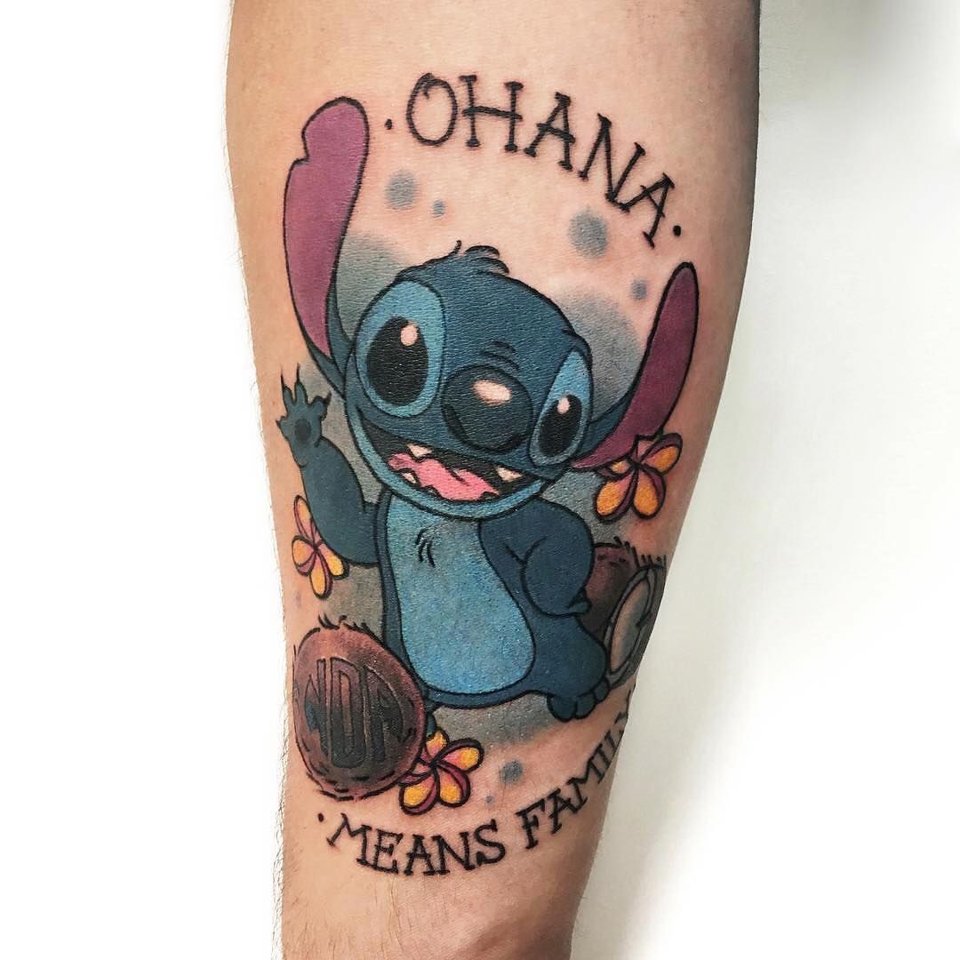 Stitch Ohana Tattoo