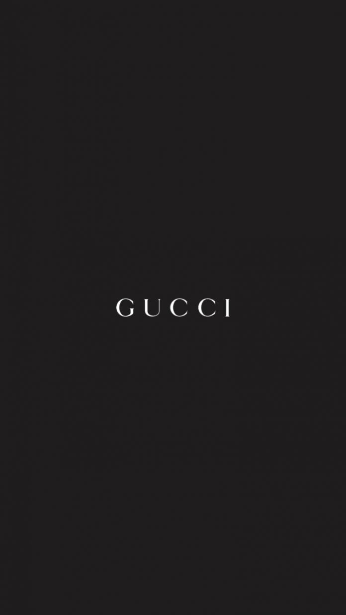 Ảnh chữ Gucci nền đen