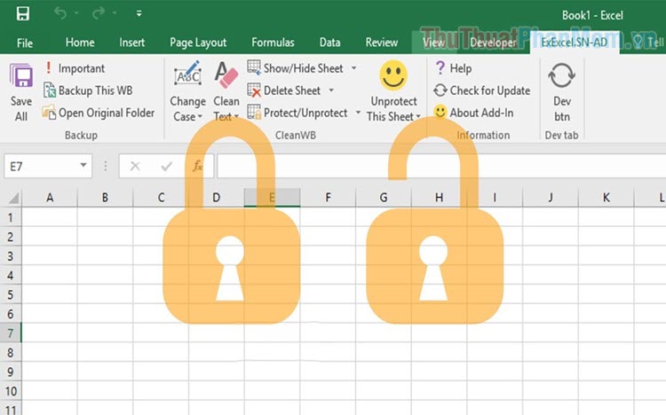 Cách mở file Excel bị khóa Pass